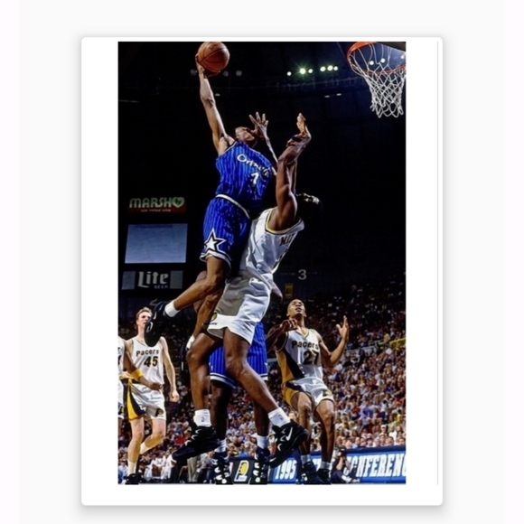 PENNY HARDAWAY OLD SCHOOL MAGIC 8.5x11 REPRINT 5 POSTER ULTRA GLOSSY BUNDLE SET! - Picture 5 of 5